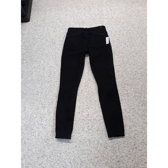 7 For All Mankind The High Waist Skinny Black - Picture 8 of 10